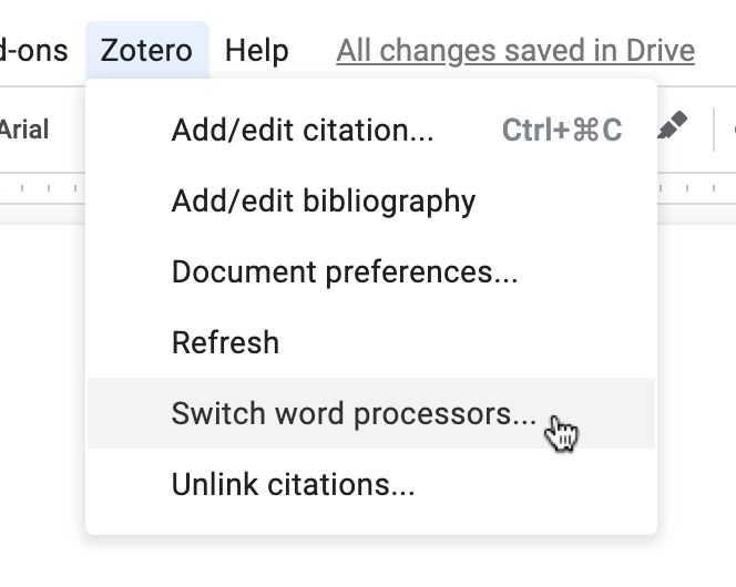 188BET靠谱吗Zotero plugin Document Preferences window